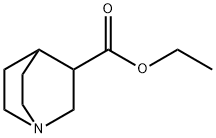 ETHYL 3-QUINUCLIDINECARBOXYLATE Structure