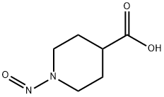 1-ニトロソ-4-ピペリジンカルボン酸 化学構造式