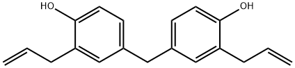 4,4'-メチレンビス[2-(2-プロペニル)フェノール] 化学構造式