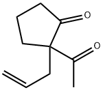 Cyclopentanone, 2-acetyl-2-(2-propenyl)- (9CI) Structure