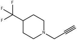 1-(2-propynyl)-4-(trifluoromethyl)piperidine Structure