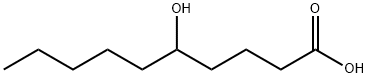 5-ヒドロキシカプリン酸 化学構造式