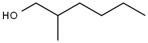 2-METHYL-1-HEXANOL Struktur