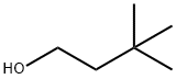 3,3-ジメチル-1-ブタノール 化学構造式