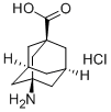 3-氨基-1-金刚烷甲酸盐酸盐, 6240-01-3, 结构式