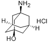 3-AMINO-1 -ADAMANTANOL HYDROCHLORIDE Structure