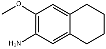 3-METHOXY-5,6,7,8-TETRAHYDRO-NAPHTHALEN-2-YLAMINE Structure