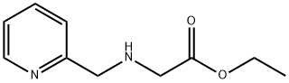 N-(2-吡啶甲基)甘氨酸乙酯 结构式