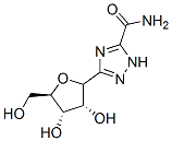 3-ribofuranosyl-1,2,4-triazole-5-carboxamide 结构式