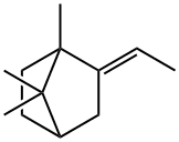 Bicyclo[2.2.1]heptane, 2-ethylidene-1,7,7-trimethyl-, (E)- Struktur