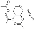 2,3,4-三-邻-乙酰基-Α-D-吡喃阿拉伯糖异硫氰酸酯 结构式
