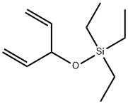 3-TRIETHYLSILOXY-1,4-PENTADIENE 结构式