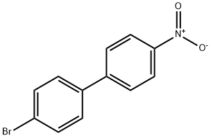 4-ブロモ-4'-ニトロビフェニル 化学構造式