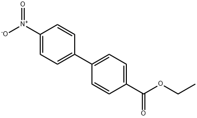Ethyl 4-(4-nitrophenyl)benzoate Structure