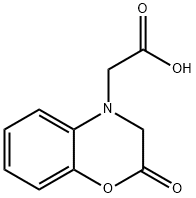 (2-OXO-2,3-DIHYDRO-4H-1,4-BENZOXAZIN-4-YL)ACETIC ACID Struktur