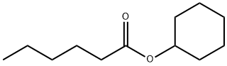 ヘキサン酸シクロヘキシル 化学構造式