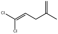 1,1-Dichloro-4-methylpentadiene-1,4 Struktur