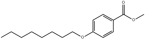 METHYL 4-N-OCTYLOXYBENZOATE Struktur