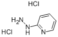 2-ヒドラジノピリジン 二塩酸塩 化学構造式