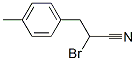 2-BROMO-3-(4-METHYLPHENYL)PROPANENITRILE Struktur
