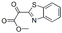 2-Benzothiazoleaceticacid,alpha-oxo-,methylester(9CI) Struktur
