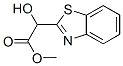 2-Benzothiazoleaceticacid,alpha-hydroxy-,methylester(9CI) Struktur