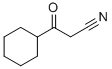 3-环己基-3-氧代丙腈,62455-70-3,结构式