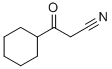 3-CYCLOHEXYL-3-OXOPROPANENITRILE Structure