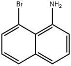 8-Bromonaphthalen-1-ylamine 化学構造式