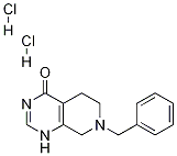 Pyrido[3,4-d]pyriMidin-4(1H)-one, 5,6,7,8-tetrahydro-7-(phenylMethyl)-, dihydrochloride Struktur