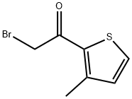 Ethanone, 2-bromo-1-(3-methyl-2-thienyl)- (9CI) Struktur