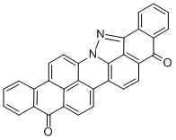 アントラ[2,1,9-mna]ベンゾ[6,7]インダゾロ[2,3,4-fgh]アクリジン-5,10-ジオン 化学構造式