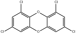 1,3,7,9-tetrachlorodibenzo-p-dioxin Struktur