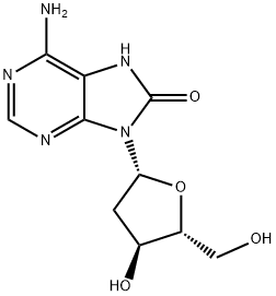 2'-deoxy-7,8-dihydro-8-oxoadenosine Struktur