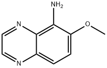 5-Quinoxalinamine,  6-methoxy- 化学構造式