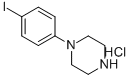 1-(4-碘苯基)哌嗪 盐酸盐 结构式