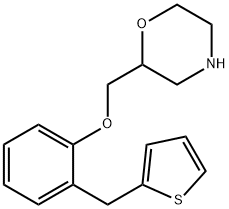 Teniloxazine Struktur