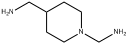 1,4-Piperidinedimethanamine(9CI) Structure