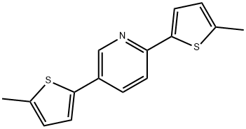 2,5-di(5-methylthiophen-2-yl)pyridine Structure