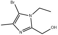 1H-Imidazole-2-methanol,5-bromo-1-ethyl-4-methyl-(9CI) Structure