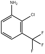 2-クロロ-3-(トリフルオロメチル)アニリン 化学構造式