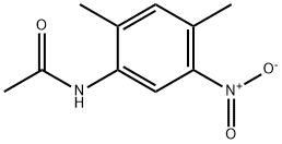 N-(2,4-ジメチル-5-ニトロフェニル)アセトアミド 化学構造式