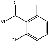 α,α,2-トリクロロ-6-フルオロトルエン 化学構造式