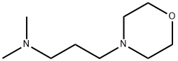 N,N-二甲基-3-(4-吗啉)丙胺,62478-44-8,结构式