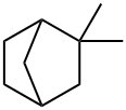2,2-ジメチルビシクロ[2.2.1]ヘプタン 化学構造式