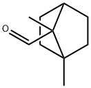 1,7-ジメチルビシクロ[2.2.1]ヘプタン-7-カルボアルデヒド 化学構造式