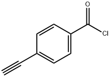 Benzoyl chloride, 4-ethynyl- (9CI) Struktur