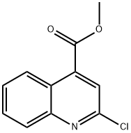 2-氯喹啉-4-甲酸甲酯, 62482-26-2, 结构式