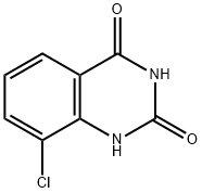 2,4(1H,3H)-Quinazolinedione, 8-chloro- Structure