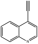 4-エチニルキノリン 化学構造式